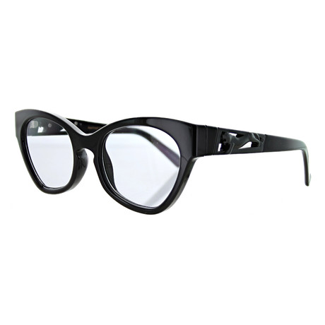 Women's Cat Eye Sunglasses // Black + Gray