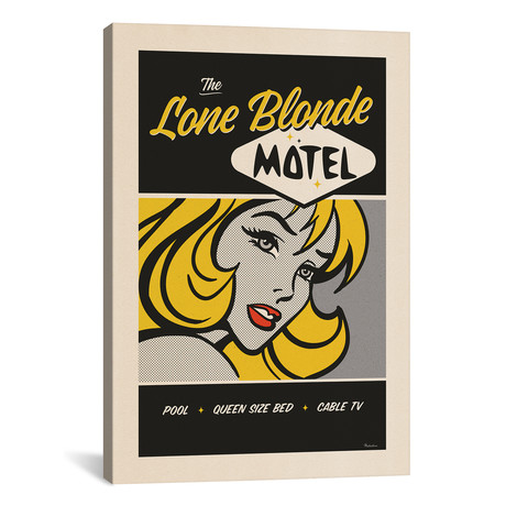 Lone Blonde by Misteratomic (18"W x 26"H x 0.75"D)