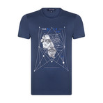 Collin Fashion T-Shirt // Navy (L)
