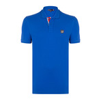 Gregg Short Sleeve Polo Shirt // Sax (L)