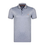 Isaias Short Sleeve Polo Shirt // Navy (3XL)