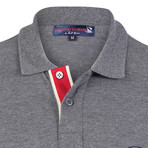 Cornell Short Sleeve Polo Shirt // Anthracite (L)