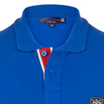 Gregg Short Sleeve Polo Shirt // Sax (L)