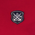 Clifton Short Sleeve Polo Shirt // Red (L)