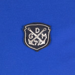 Gregg Short Sleeve Polo Shirt // Sax (L)