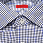 Isaia // Franco Checked Dress Shirt // Multicolor (US: 15R)