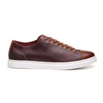 Abreno Sneakers // Burgundy + Cognac (US: 10.5)