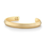 Blade Wrist Cuff Bangle Bracelet // Gold