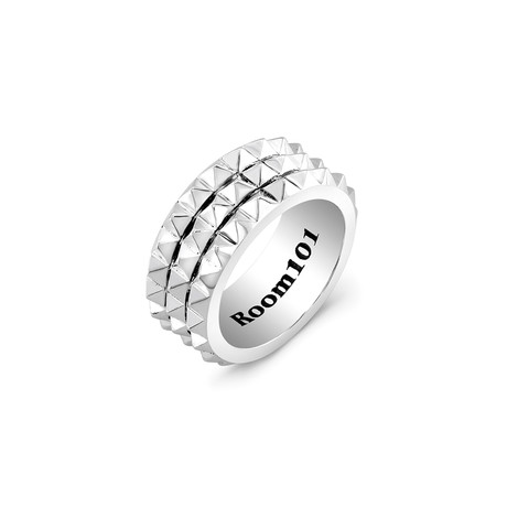 Spike Ring // Stainless Steel (6)