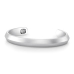 Small Blade Wrist Cuff // Silver