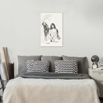 A Girl And A Dog by Jenny Rome (18"W x 26"H x 0.75"D)