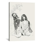 A Girl And A Dog by Jenny Rome (18"W x 26"H x 0.75"D)