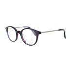 Unisex YY-1008-717 Round Glasses // Purple