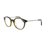 Unisex YY-1008-118 Round Glasses // Brown