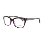 Unisex YY-1014-710 Square Glasses // Purple Fade