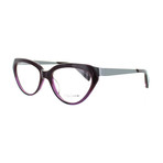 Unisex YY-1011-710 Oval Glasses // Purple Fade