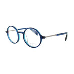 Unisex YY-1006-620 Round Glasses // Blue