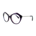Unisex YY-1004-717 Cat Eye Glasses // Purple