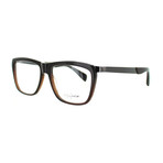 Unisex YY-1015-108 Square Glasses // Brown Fade
