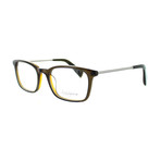Unisex YY-1007-118 Square Glasses // Brown