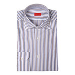 Isaia // Nino Striped Shirt // Multicolor (US: 15.5R)