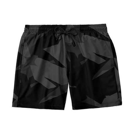 Visual Art Swim Trunk // Black (S)