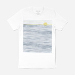 Horizon Graphic T-Shirt // White (L)