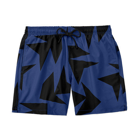 Triangle Jungle Swim Trunk // Navy (S)