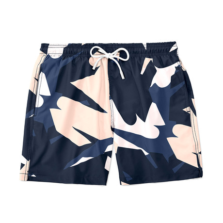 Visual Art Swim Trunk // Navy (S)