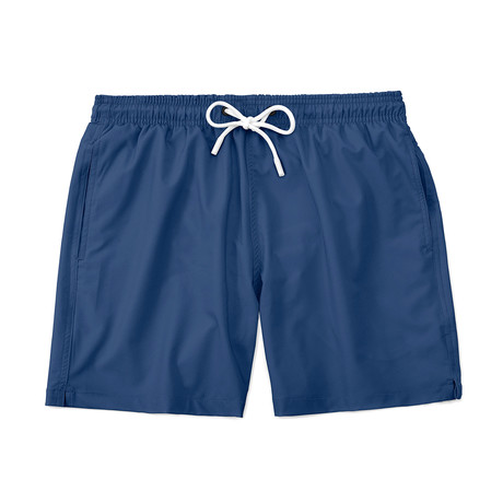 Solid Swim Trunk // Blue (S)