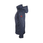 Waterproof Hooded Jacket // Dark Blue (XL)