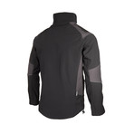 Color-Block Cresta Zip Jacket // Black (XL)