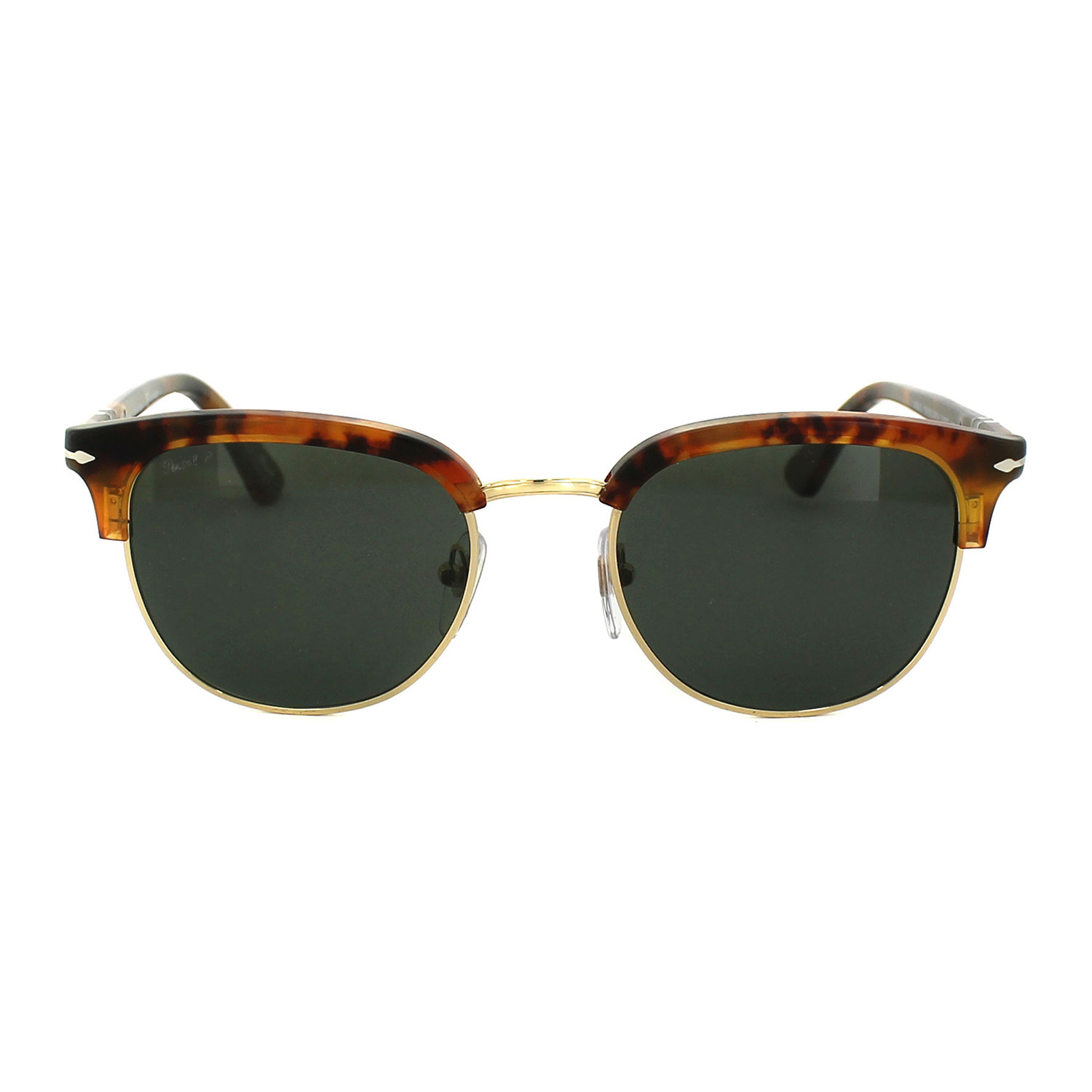 Clubmaster Polarized Sunglasses // Havana + Gray - Persol - Touch of Modern