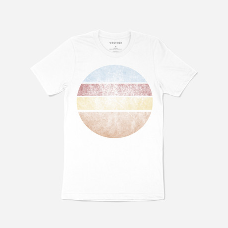 Western Sun Tee // White (S)