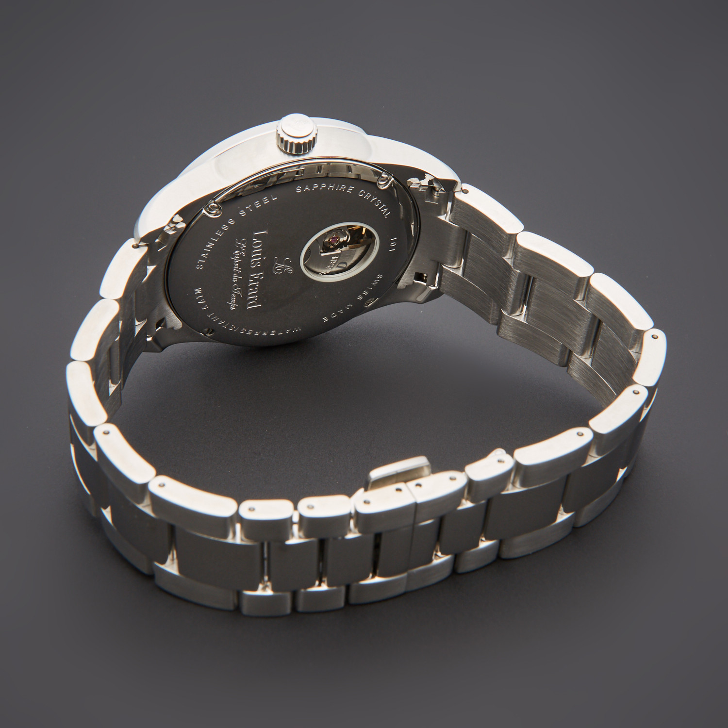 Louis Erard Heritage Automatic Diamond Black Dial Men's Watch  69101SE02.BMA19