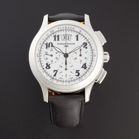 Schwarz Etienne Olympia Flyback Chronograph Automatic // WOL02AJ17SS02AAA
