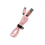 One Cable // Nylon (Rose Gold)