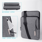 Laptop Shoulder Bag + Organized Pockets // 13" Macbook Pro (2016-2019)