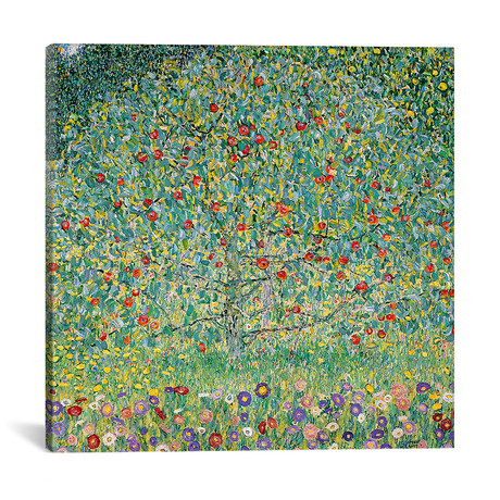 Apple Tree (Apfelbaum), 1912 by Gustav Klimt (18"W x 18"H x 0.75"D)