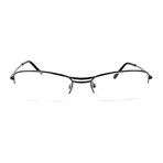 Tom Ford // Men's Half Rimless Optical Frames // Gunmetal