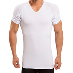 Sweat Proof V-Neck Undershirt // White (XS)