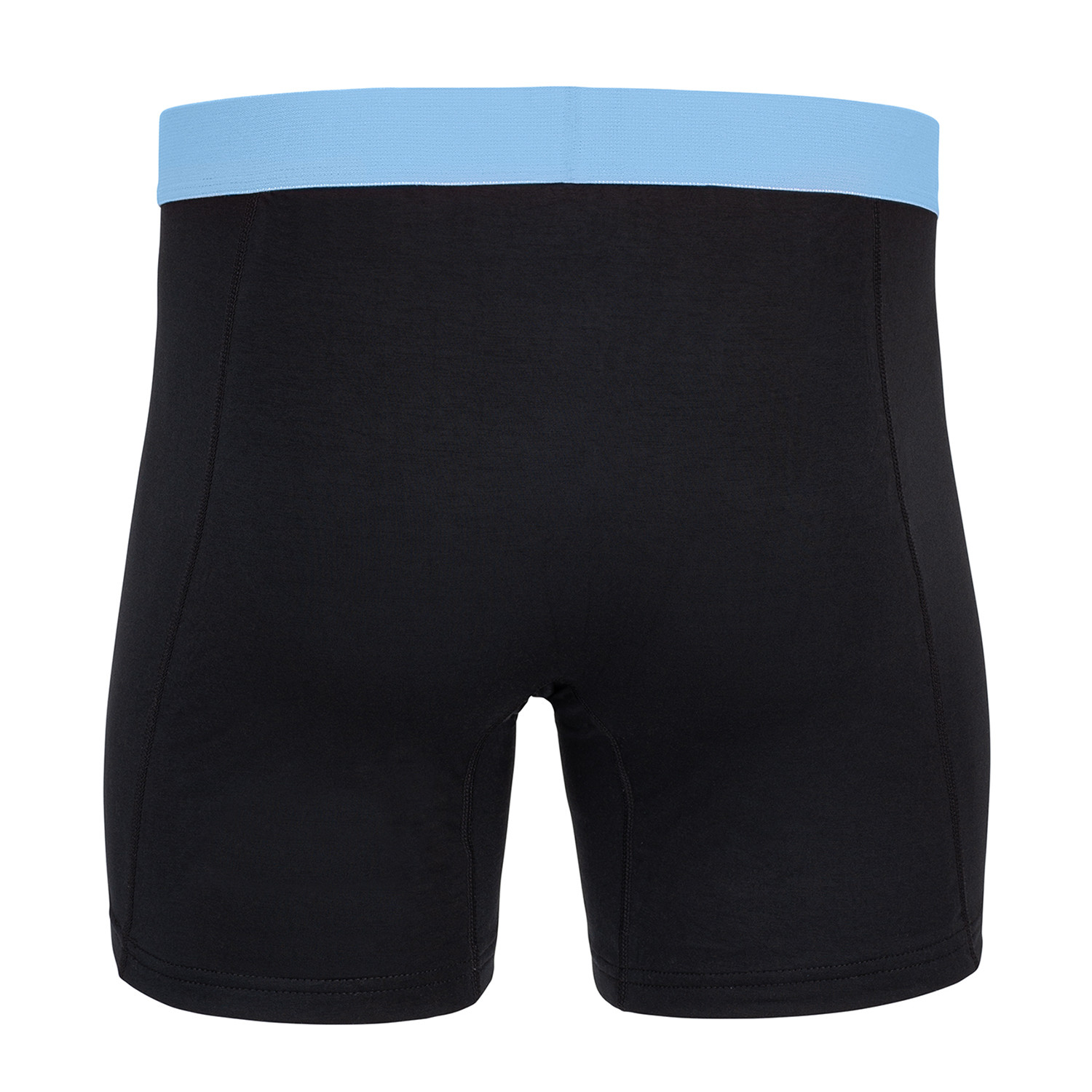 Sweat Proof Boxer Brief + Fly // Black + Blue (S) - Ejis - Touch