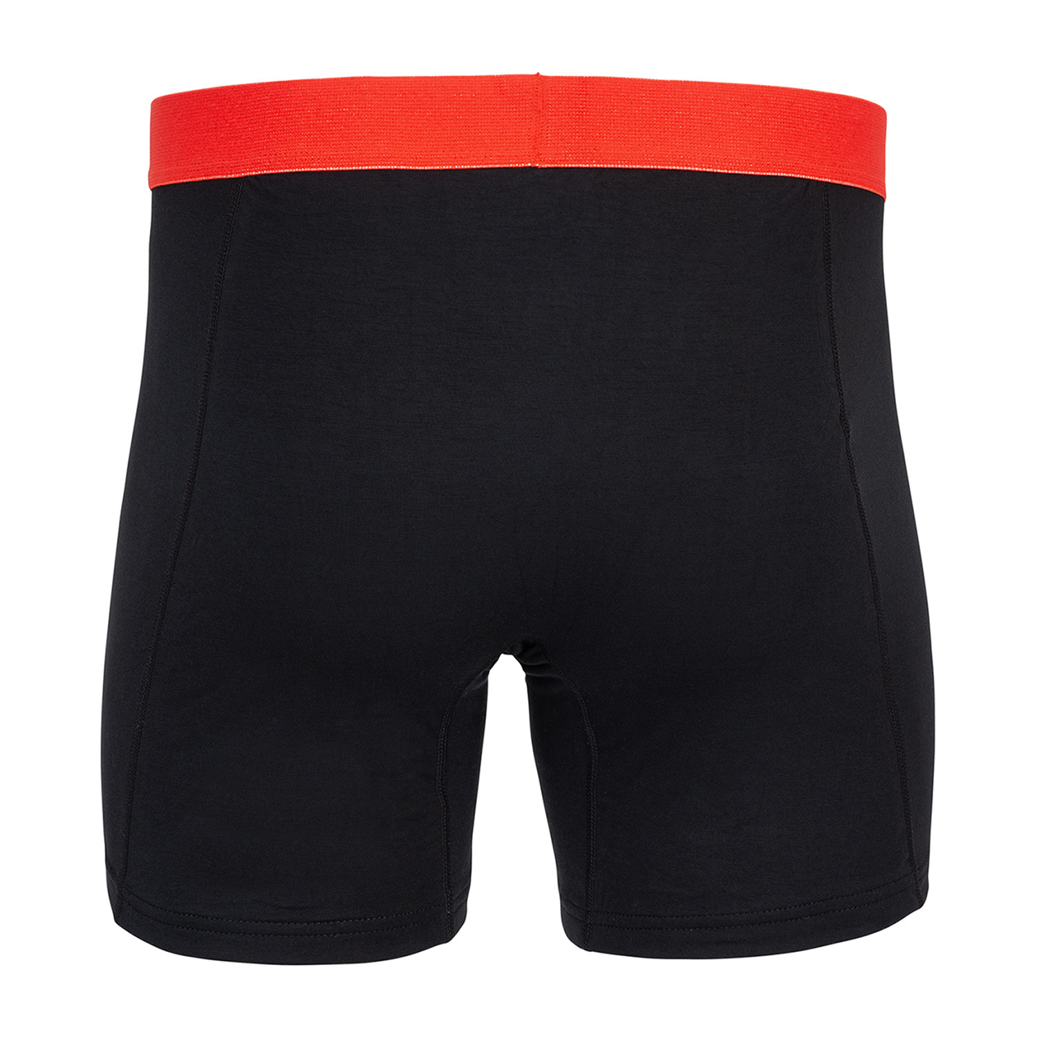Sweat Proof Boxer Brief + Comfort Pouch // Black + Red (XS) - Ejis