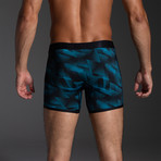 Boxer Brief // Blue + Black (S)