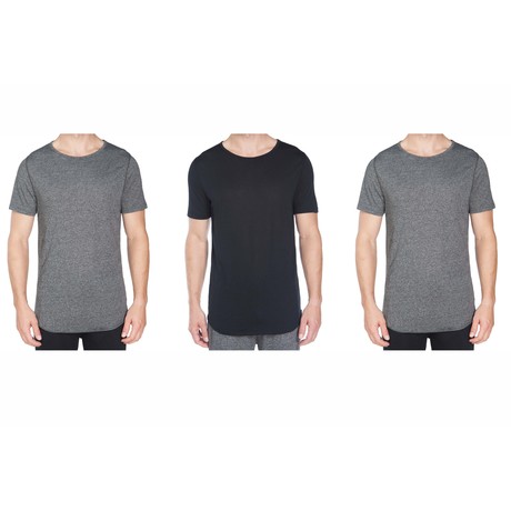 Super Soft Short Lounge Tee // Pack of 3 (S)