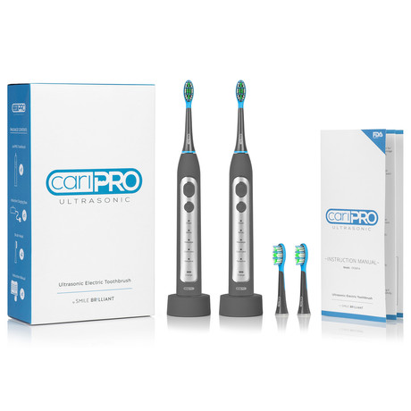 cariPRO Electric Toothbrush // Couples Package