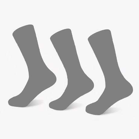 Random Athletic Socks // Multicolor // Pack of 3