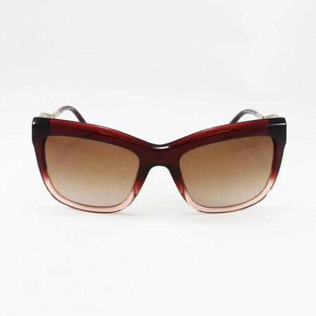 BE4207 Sunglasses // Bordeaux Gradient