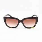 Women's BE4252 Sunglasses // Bordeaux + Green Havana