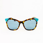 BE4263 Sunglasses // Brown Havana + Azure